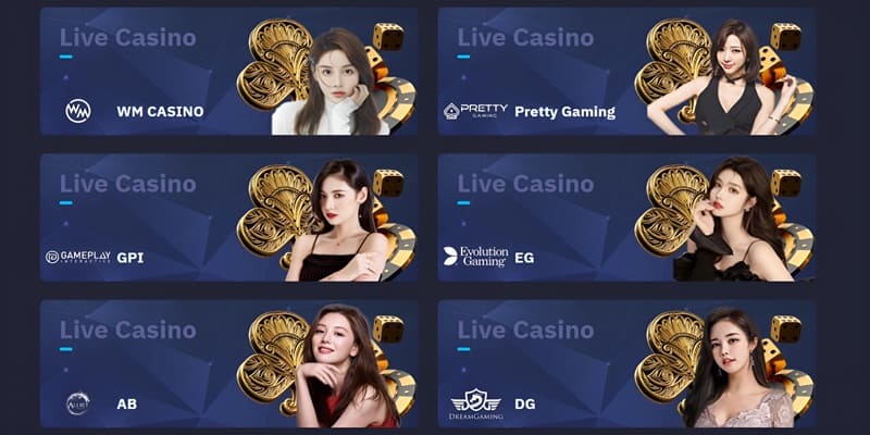 Những sảnh cược Casino hot của nhà cái SV368